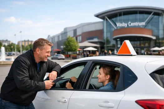 Trafikskola nära Väsby Centrum - rätt val