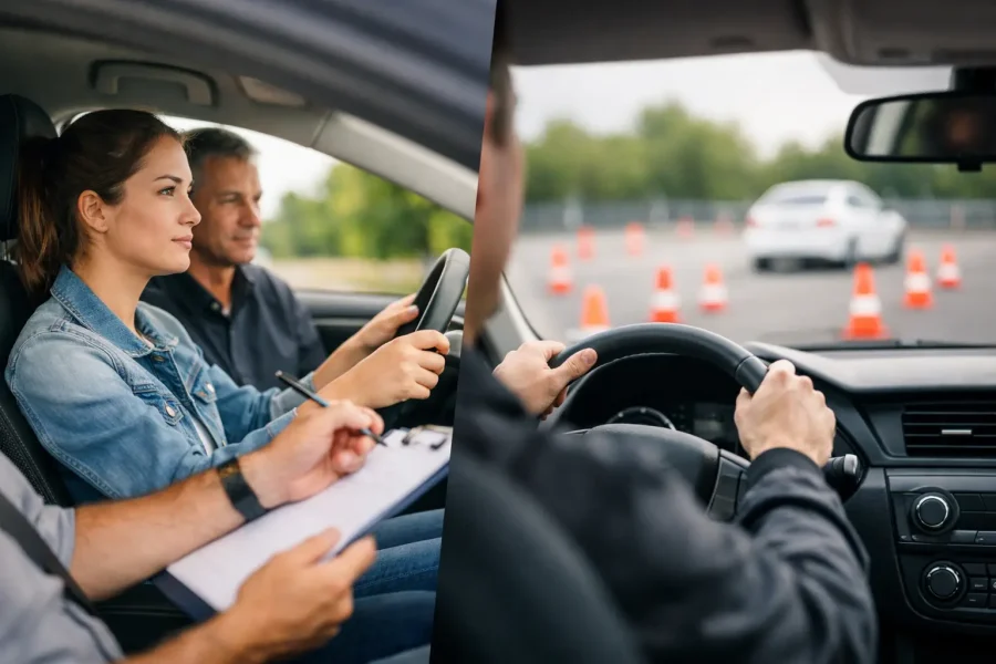 Testlektion eller vanlig körlektion - vad passar?